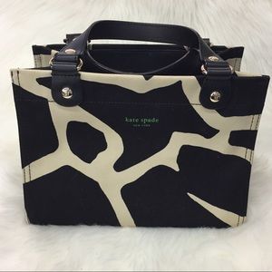 Kate Spade animal print hand bag